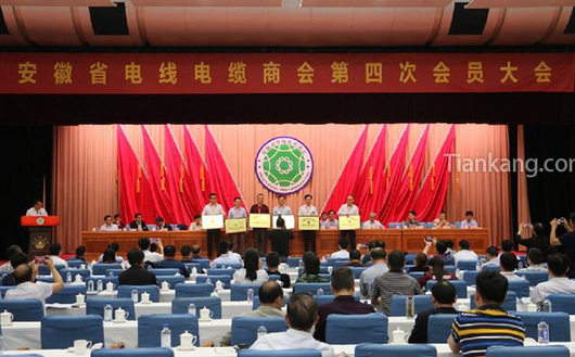 安徽省电线电缆商会第四次会员大会 安徽省电线电缆商会第四次会员大会