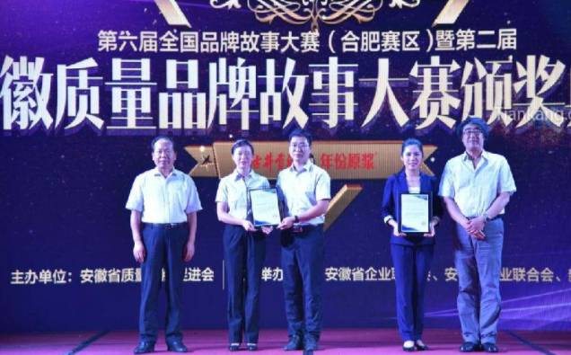 第六届全国品牌故事大赛(合肥赛区)颁奖 第六届全国品牌故事大赛(合肥赛区)颁奖