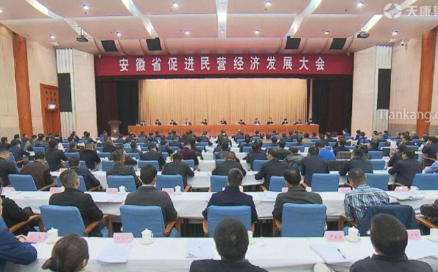安徽省促进民营经济发展大会 安徽省促进民营经济发展大会
