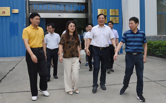 国家药品监督管理局调研组莅临安徽天康医疗科技督导检查工作 国家药品监督管理局调研组莅临安徽天康医疗科技督导检查工作