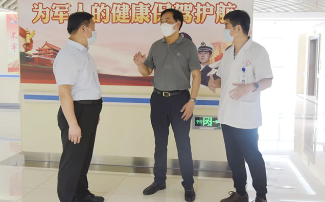 安徽天康集团董事长赵宽调研天康医院 安徽天康集团董事长赵宽调研天康医院